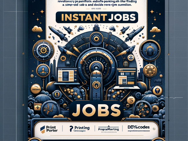 Brand Name: Instant Jobs Soon Launch